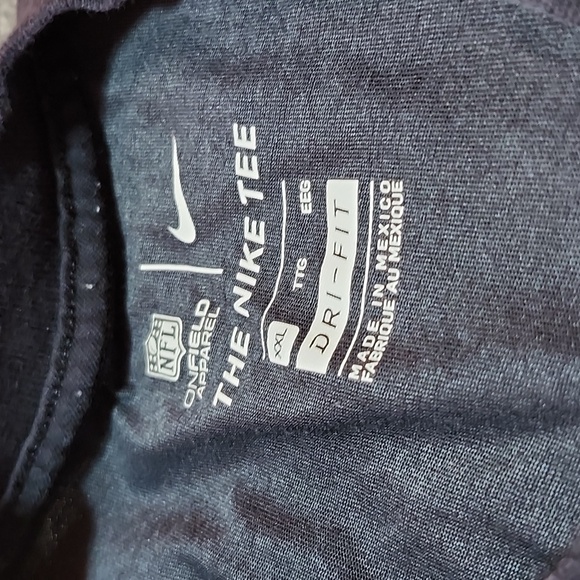 NFL NIKE DRI-FIT CHICAGO BEARS CRUCIAL CATCH BLACK CREW-NECK TEE-SHIRT XXL - Picture 7 of 12